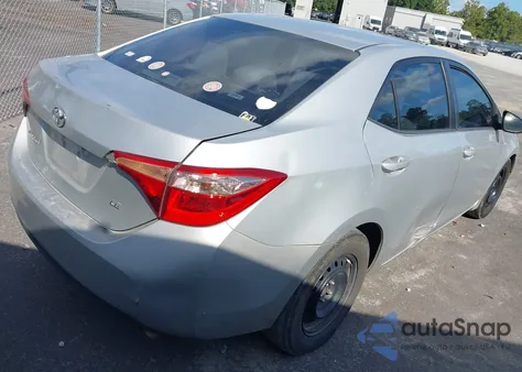 2018 Toyota Corolla Le из США, поврежденный, VIN 2T1BURHE3JC007131